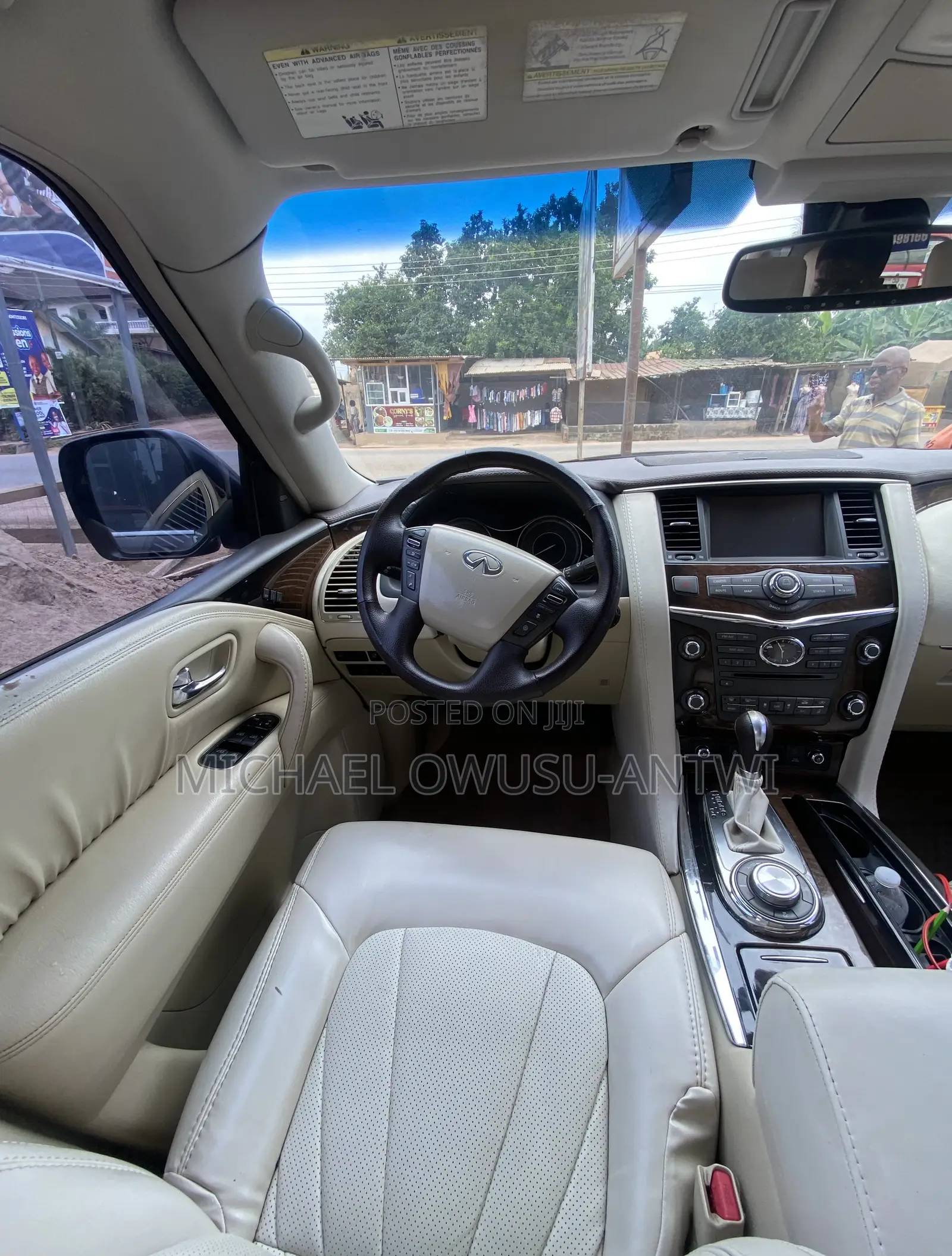 Infiniti QX56 2012 Maroon