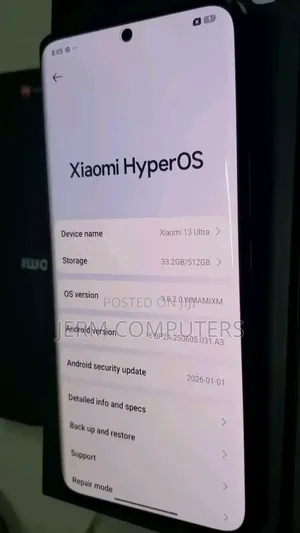 New Xiaomi 13 Ultra 512 GB Black