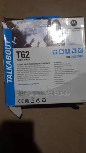 Motorola Talkabout T62 Walkie-Talkies Twin Pack 8Km