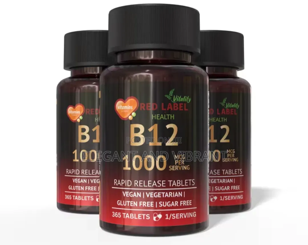 Vitamin B Complex 180 High Strength B1 B2 B3 B5 B6 B7 B9 B12