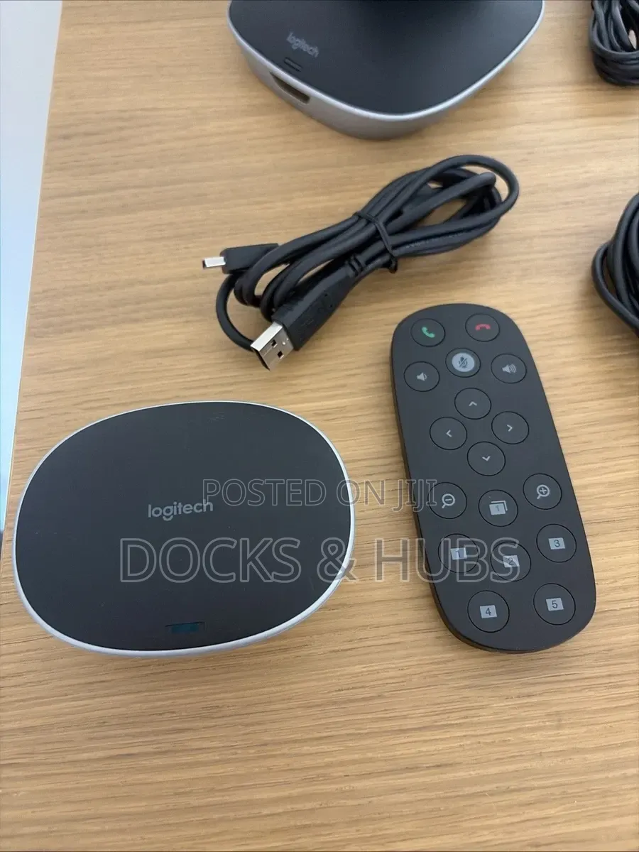 Logitech v-U0036 Group Video Conferencing Duplex Speakerphone Base