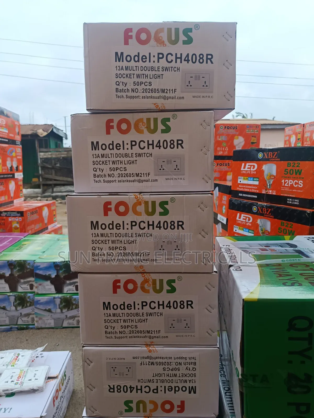 13Amps Focus Double Socket