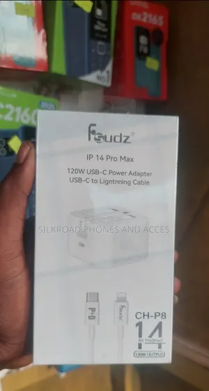 120W USB-C Charger With USB-C to Lightning Cable for iPhone
