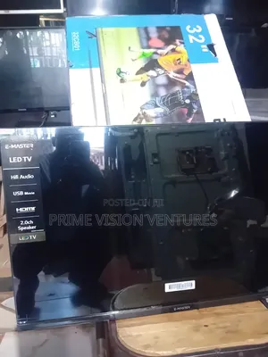 Brand New E-Master 32" Led TV Hdmi USB Digital TV