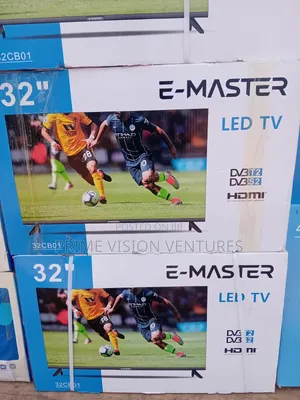 Brand New E-Master 32" Led TV Hdmi USB Digital TV