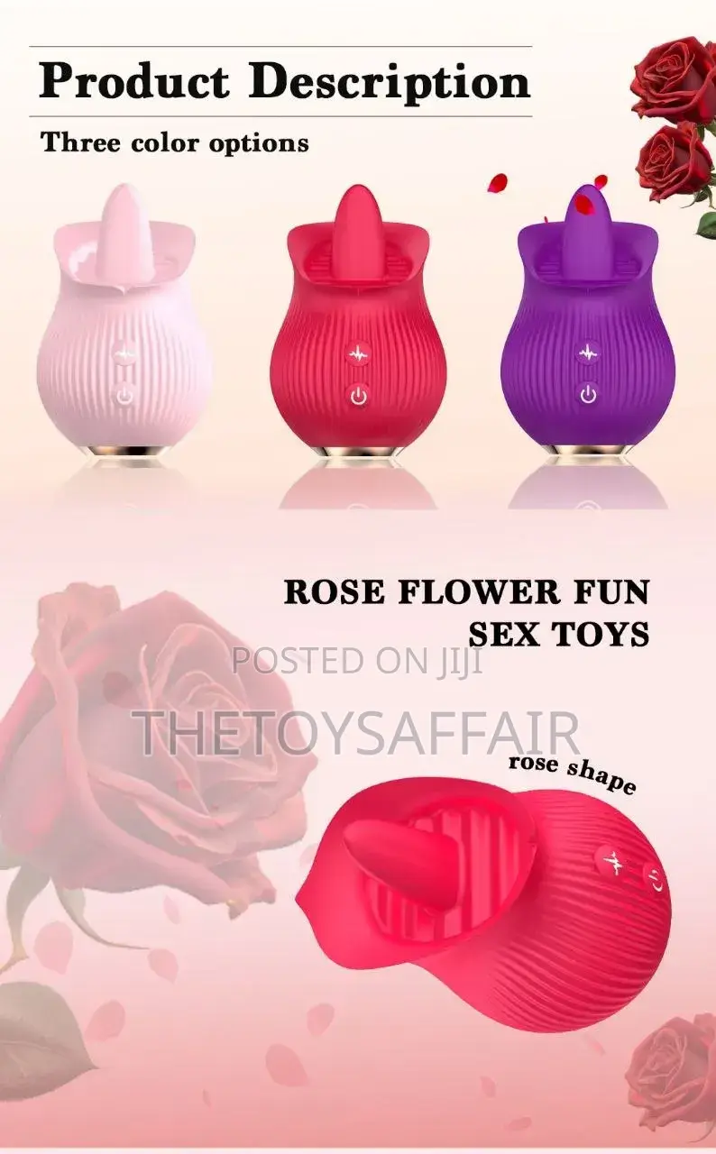 Rose Clitoral Sucking G Spot Vibrator