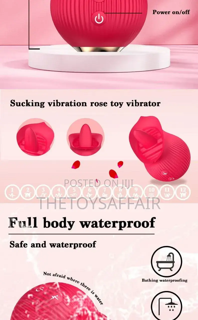 Rose Clitoral Sucking G Spot Vibrator