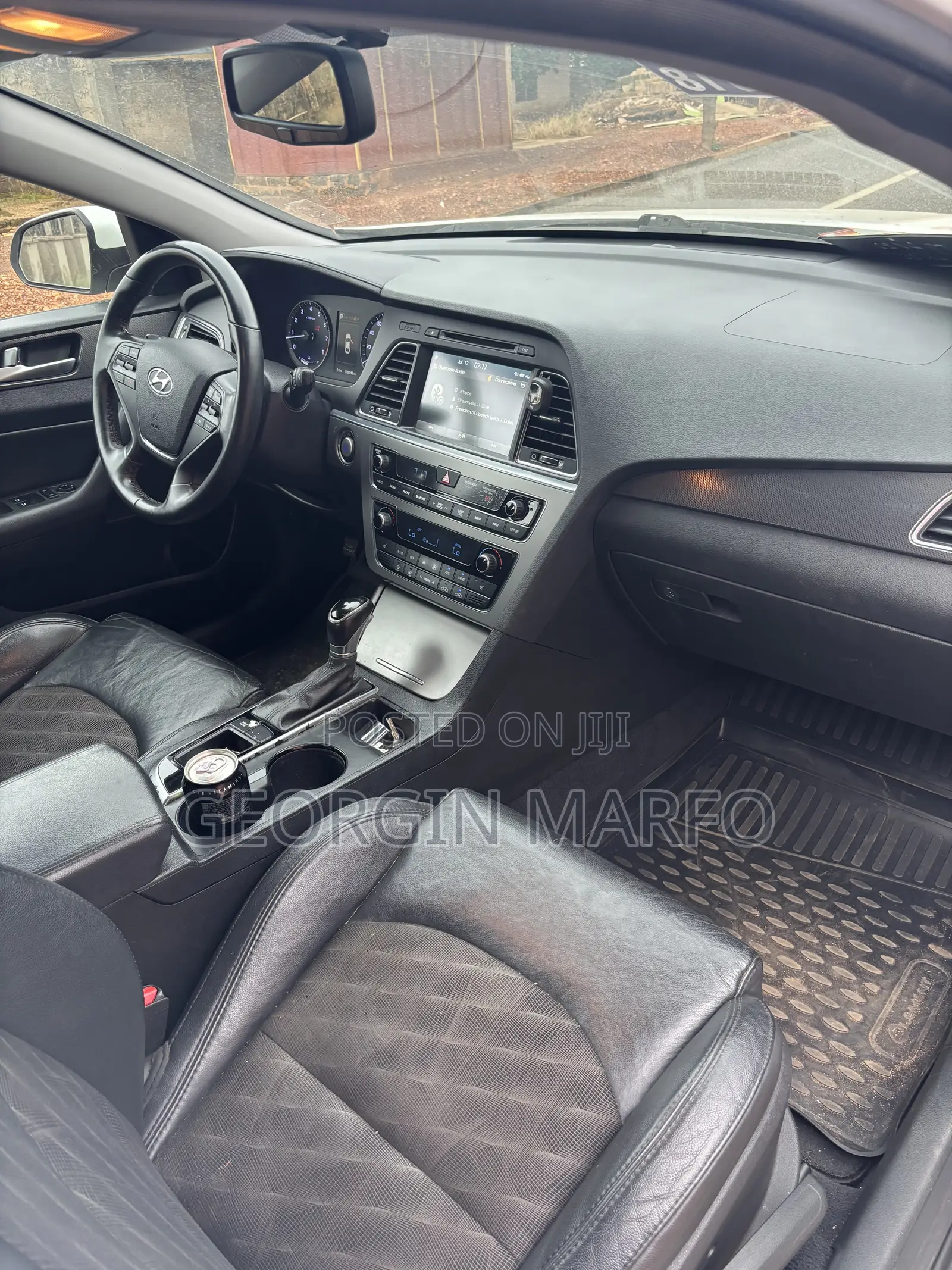 Hyundai Sonata Sport PZEV 4dr Sedan (2.4L 4cyl 6A) 2015 White