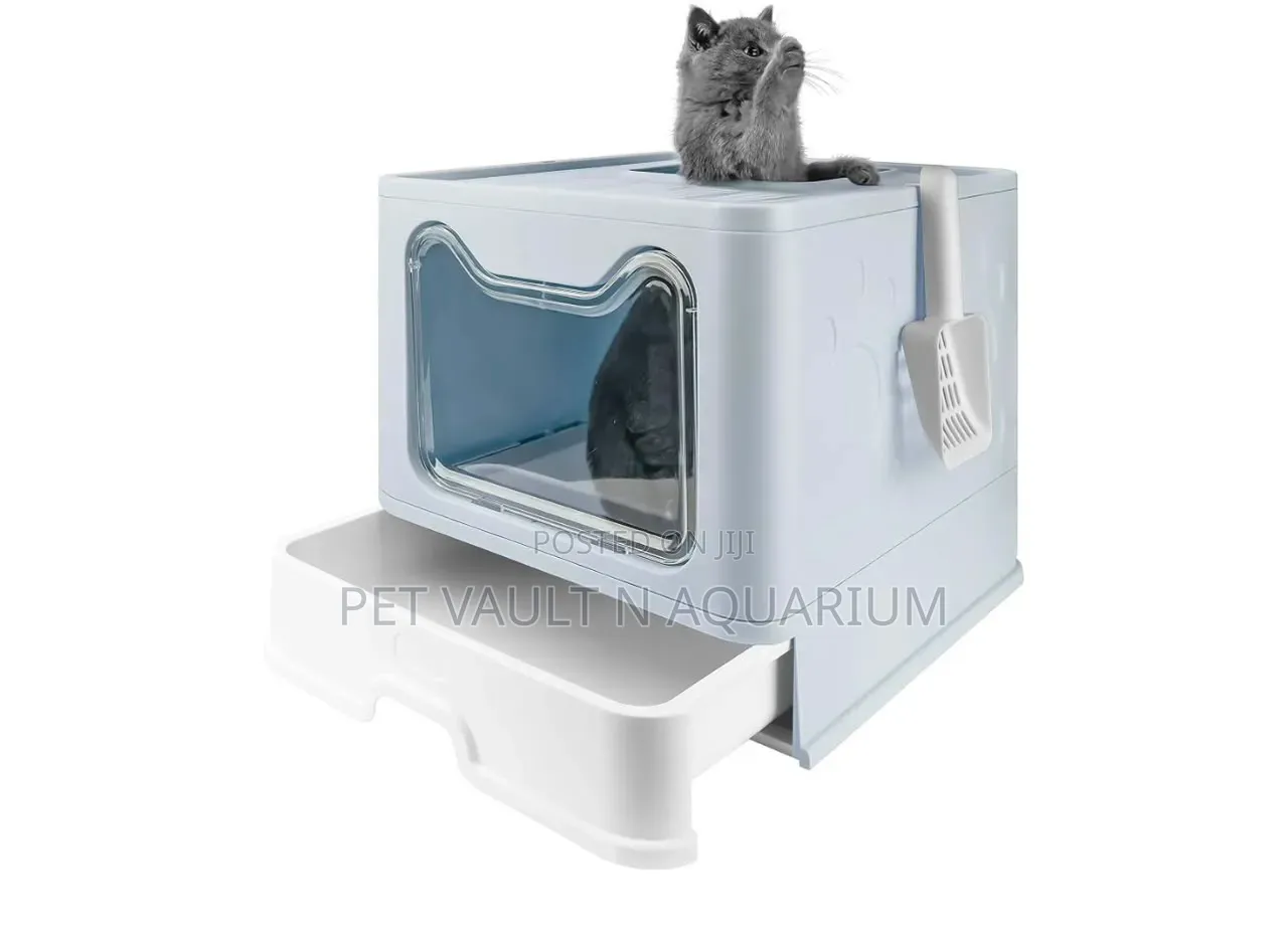 Enclosed Cat Littet Box