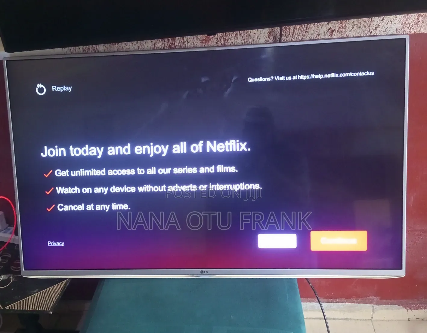 UK Used 49 Inches LG Smart Digital Satellite UHD Display