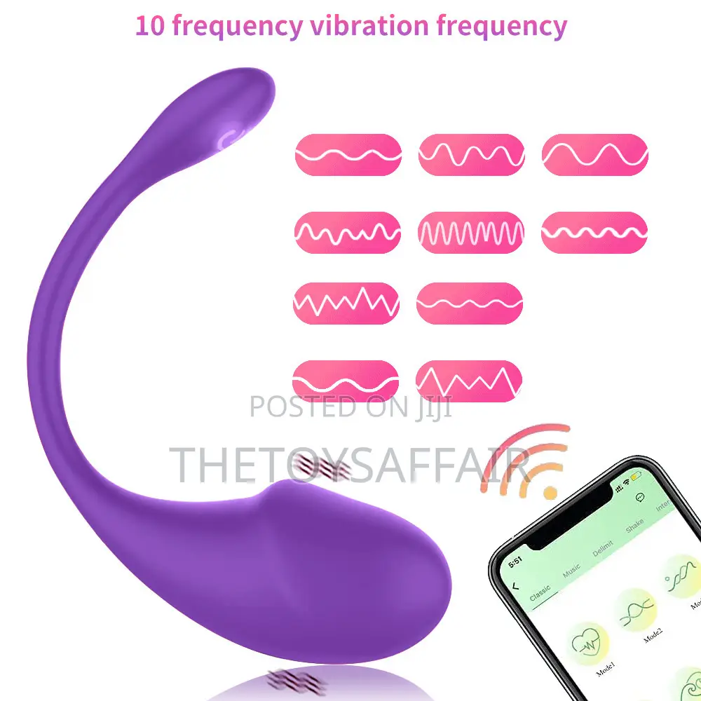 Tadpole Egg Vibrator App Wireless Remote Control