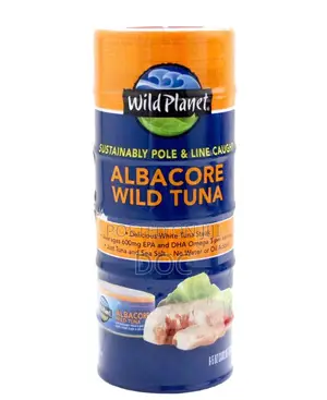 Wild Planet Albacore Wild Tuna Can – Premium 5 Oz Single