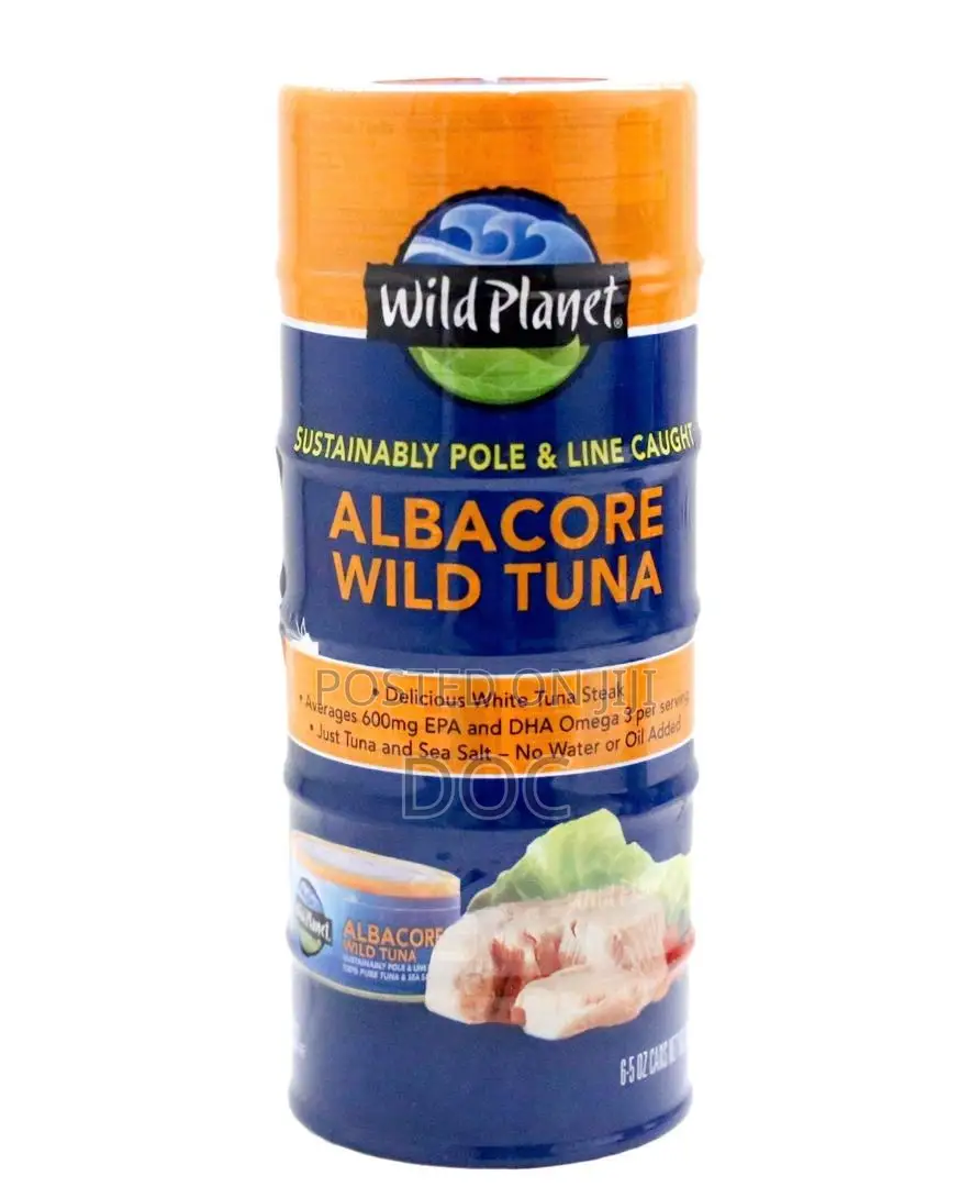 Wild Planet Albacore Wild Tuna Can – Premium 5 Oz Single