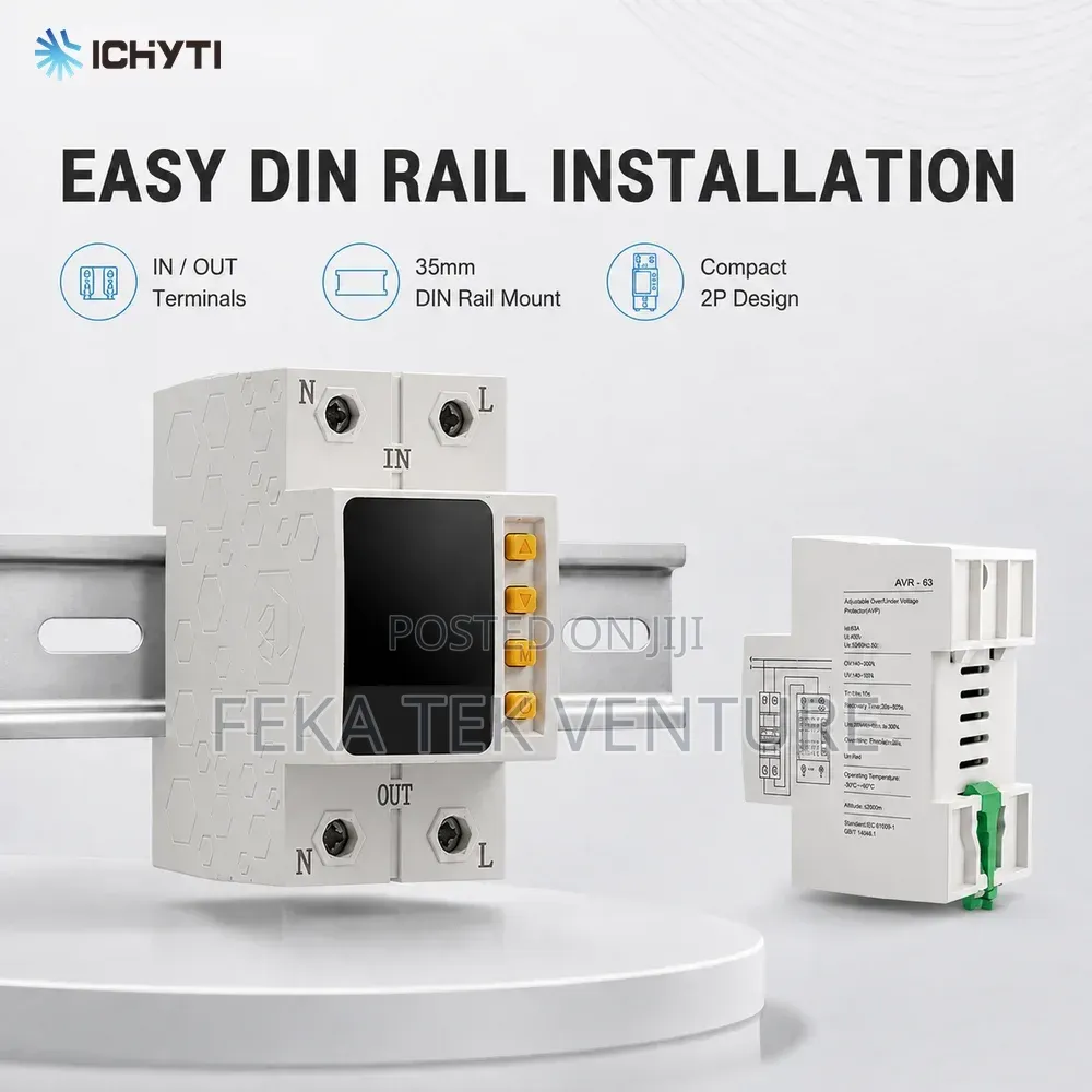 Automatic Single Phase AC Voltage and Current Protector