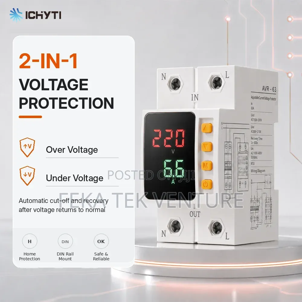 Automatic Single Phase AC Voltage and Current Protector