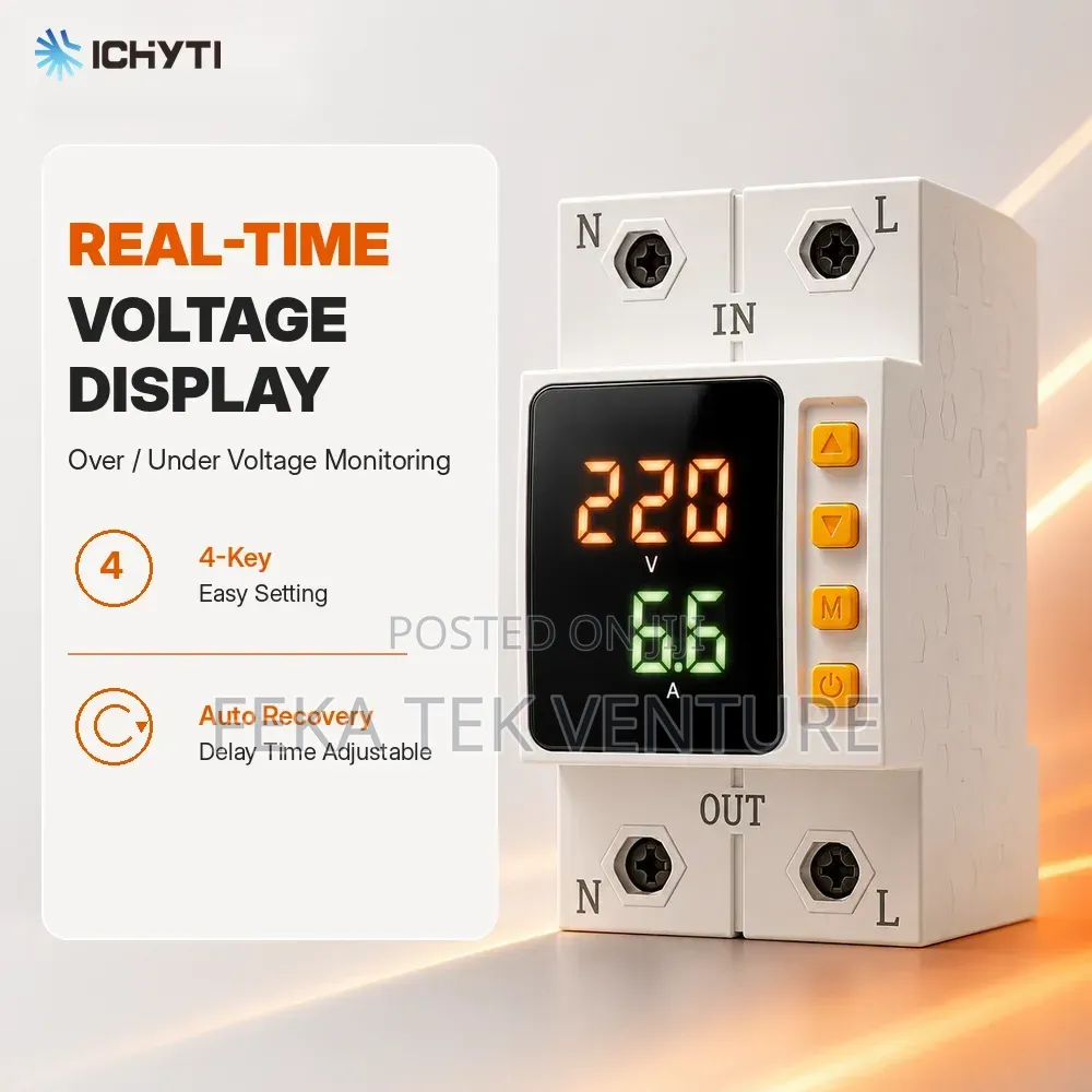 Automatic Single Phase AC Voltage and Current Protector
