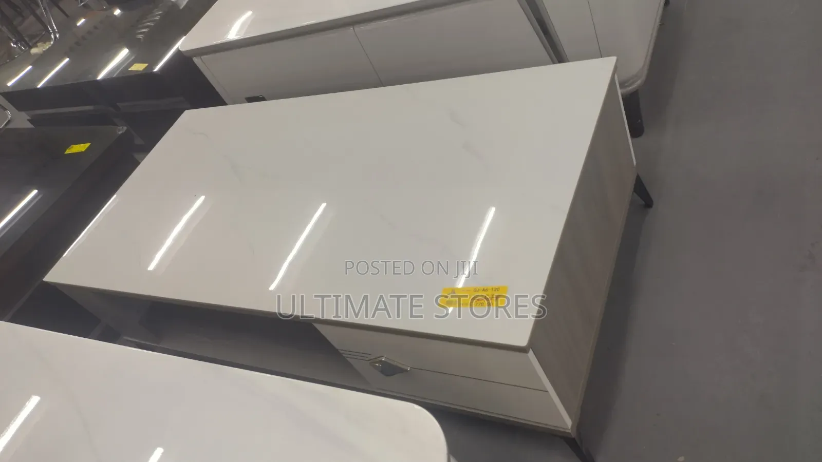Foreign Marble-Top Center Table