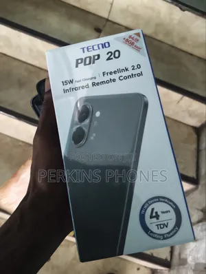 New Tecno Pop 20 64 GB Black