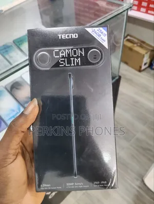 New Tecno Camon Slim 256 GB Black