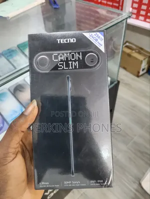 New Tecno Camon Slim 256 GB Black