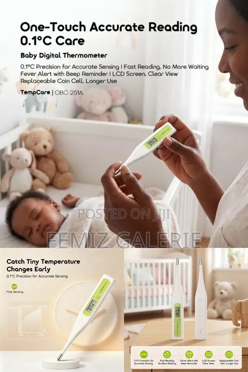 Oraimo TempCare LCD Screen Baby Digital Thermometer