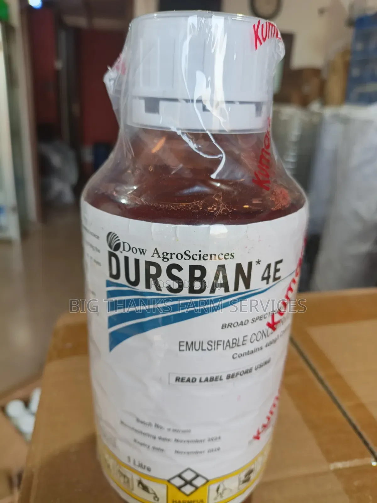 Dursban Insecticide,1L