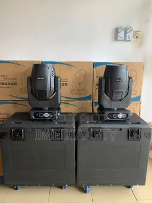 2in1 295 Moving Heads With Flight Case
