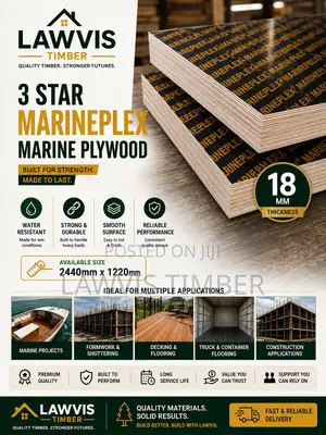 3 Star Marineplex Marine Plywood | 18 Mm | Waterproof