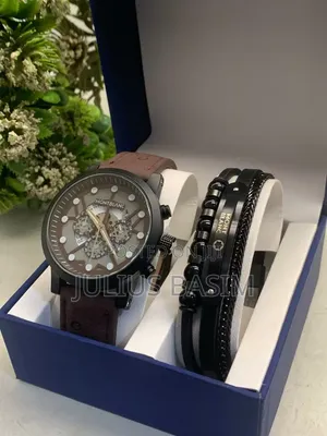 Montblanc Watch With Bracelet and Bag in Box
