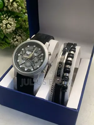Montblanc Watch With Bracelet and Bag in Box