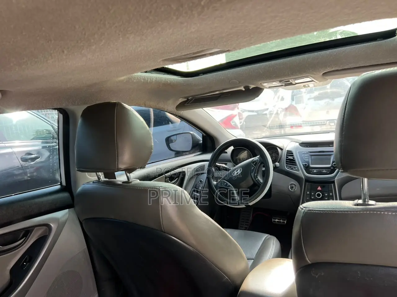 Hyundai Elantra Limited 4dr Sedan (1.8L 4cyl 6A) 2015 White