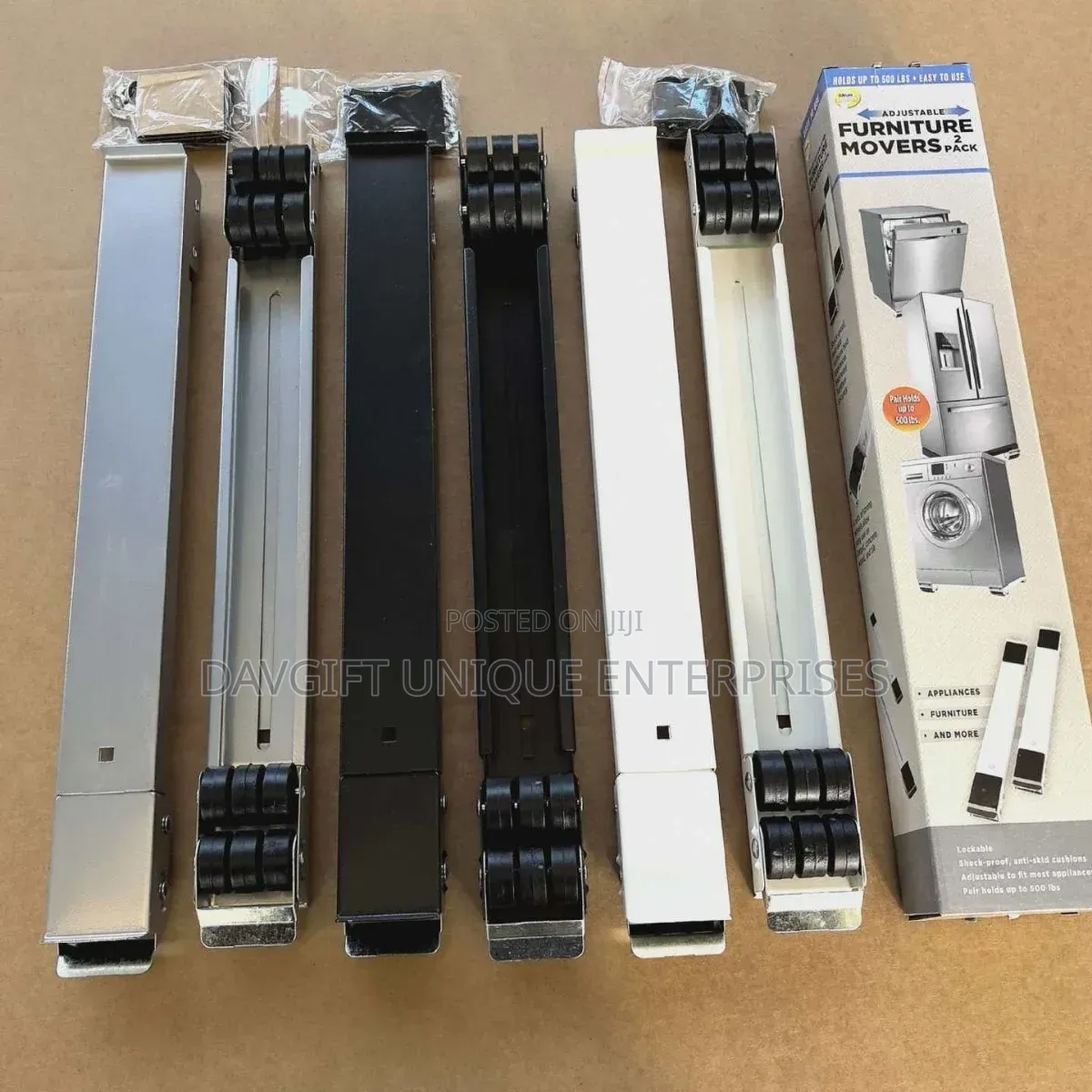 Fridge / Washing Machine Stand With Rollers