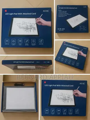 LED Light Pad for Tracing Drawing UltraThin Adjustable Brightness