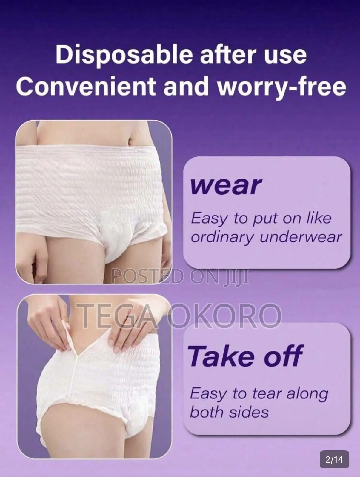 Disposable Period Underwear