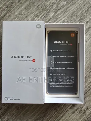 New Xiaomi 15T 512 GB Black