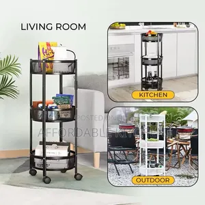 3 Tier Trolley Rack