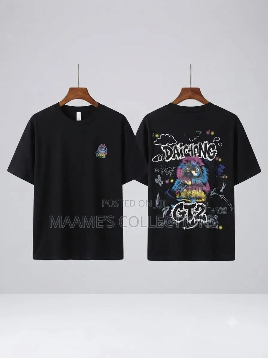 Men’s Printed Short Sleeve T-Shirt – Stylish Graphic Tee(Good Quality)