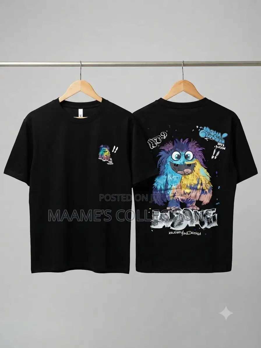 Men’s Printed Short Sleeve T-Shirt – Stylish Graphic Tee(Good Quality)
