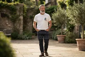 Men’s Printed Short Sleeve T-Shirt – Stylish Graphic Tee(Good Quality)