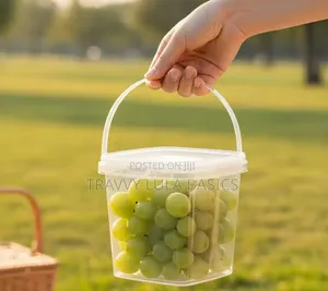 New Tamper Proof Food Storage Bucket 1000ml-10pcs