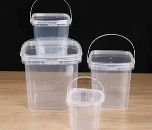 New Tamper Proof Storage Bucket 2000ml-10pcs