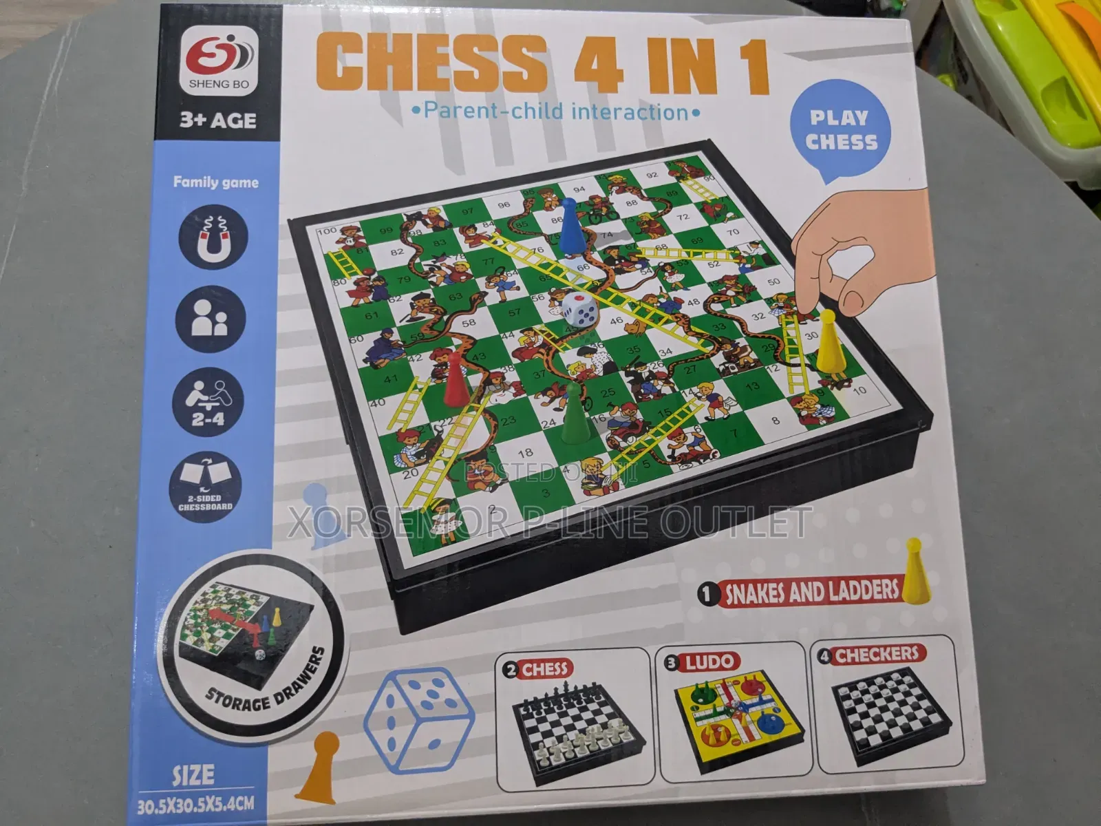 4 in 1 Board Game