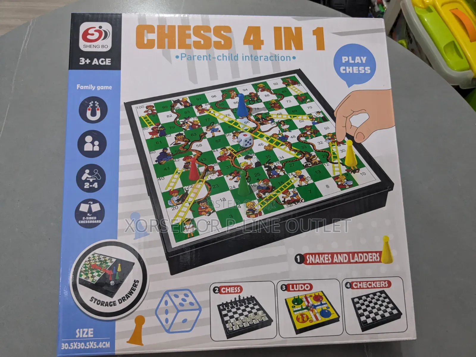 4 in 1 Board Game