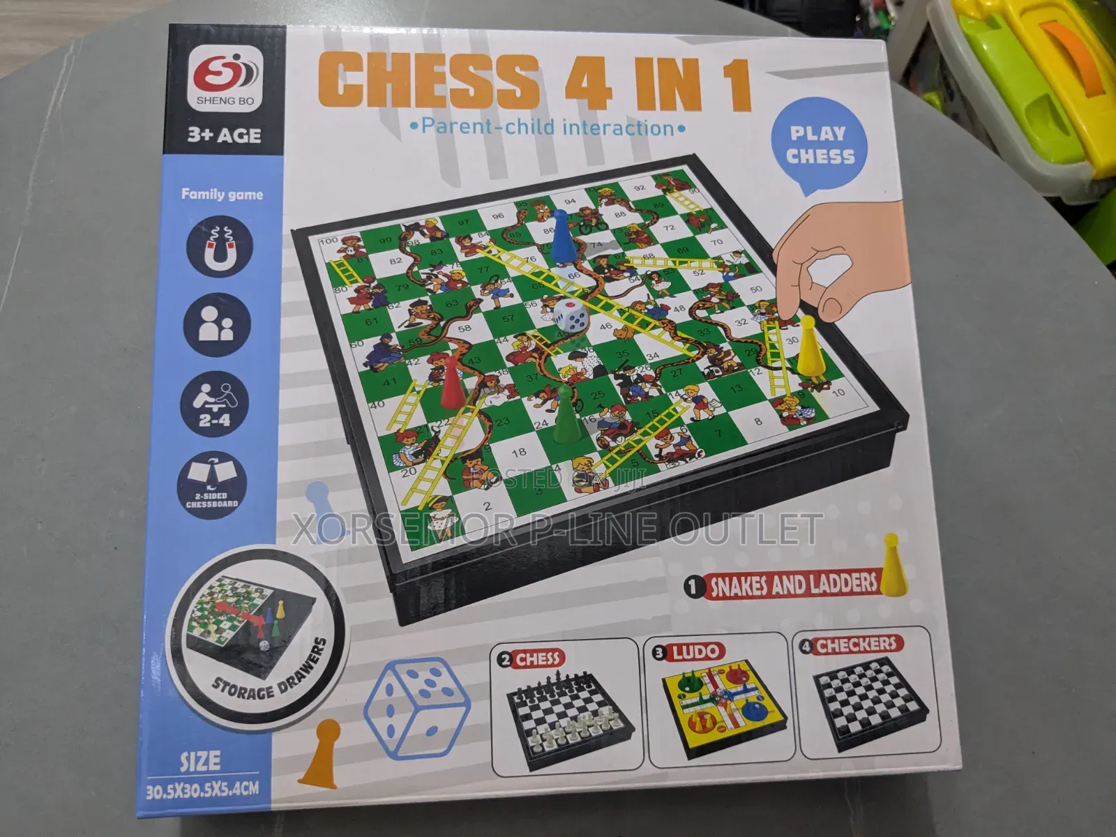 4 in 1 Board Game