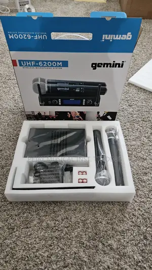Gemini UHF-6200M Wireless Microphone System