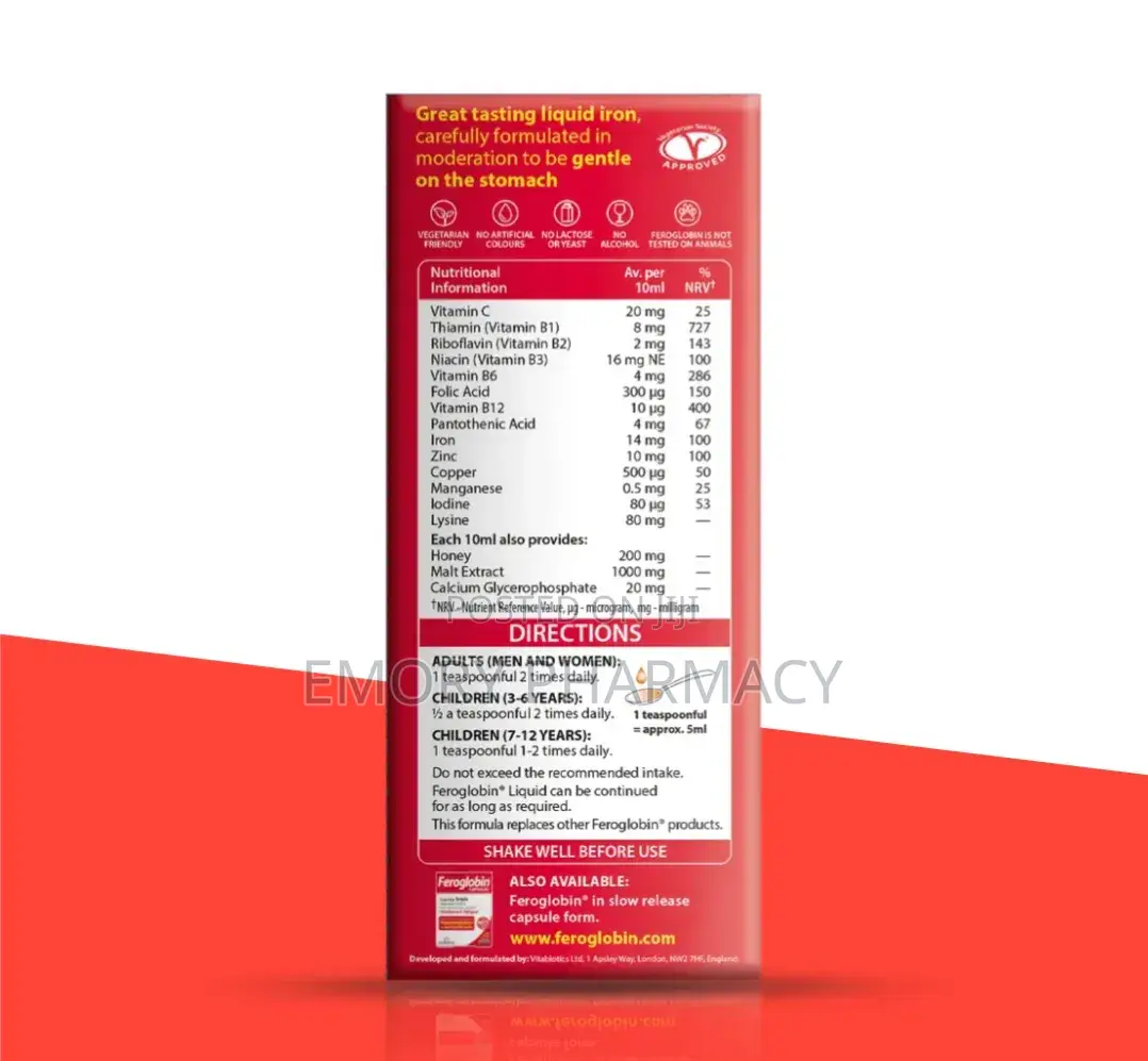 Feroglobin Syrup 200 ML