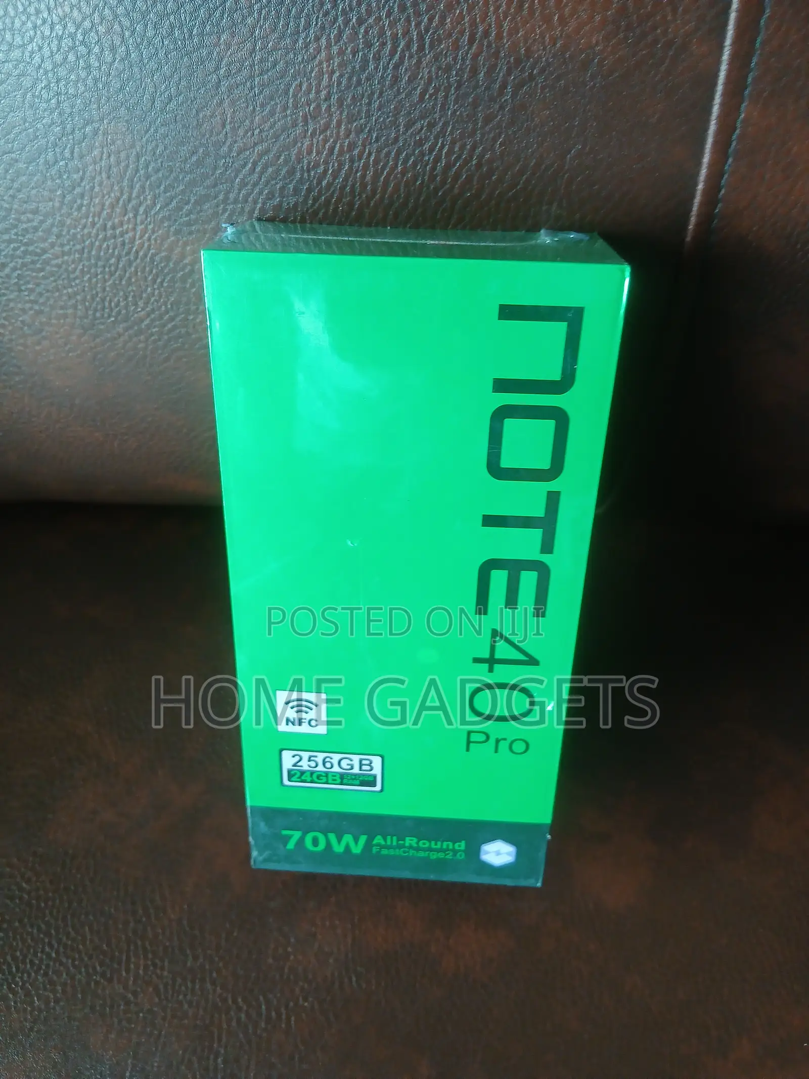 New Infinix Note 40 Pro 256 GB Black