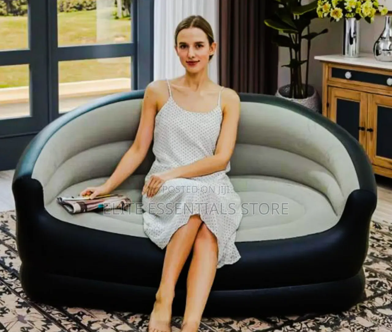 High Quality Multipurpose Inflatable Double Sofa Home Office Outdoor