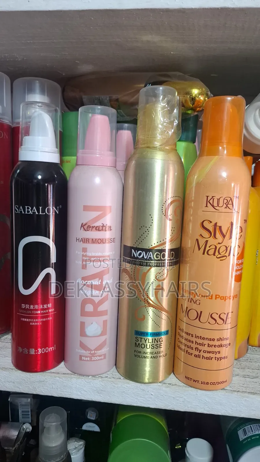 Hair Styling Mousse