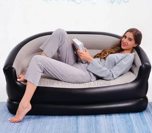 High Quality Multipurpose Inflatable Double Sofa Home Office Outdoor